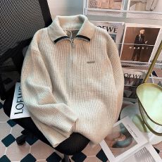 批发实拍<b class='q'>北极</b><b class='q'>绒</b>长袖上衣针织衫女款打底衫女秋冬2025开衫外套保暖毛衣