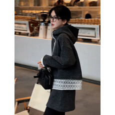 批发2025超火冬装一整套大方得体轻奢高级感正式场合灰色<b class='q'>连衣裙</b>套装女