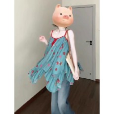 批发韩系时尚简约甜美风不规则吊带衫<b class='q'>夏季</b>新款宽松显瘦百度气质上衣女