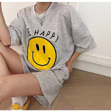 批发夏新款一整套宽松韩版短<b class='q'>裤</b><b class='q'>T</b><b class='q'>恤</b>两件套百搭休闲运动潮流