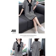 批发清货大码女装200斤新款夏装短袖<b class='q'>连衣裙</b>女外贸宽松显瘦中长款A字裙