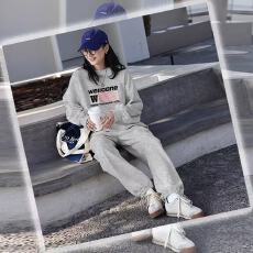 批发春秋时尚穿搭束脚灯笼裤<b class='q'>女</b>秋冬加绒抽绳哈伦卫裤