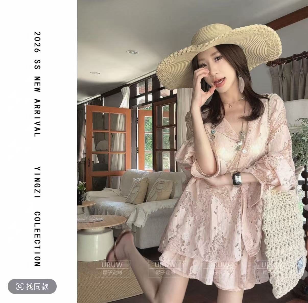 잉 어린이 맞춤 일몰 독백 고급 센스 품격 홀로우 아웃 루즈핏 셔츠 패션 캐주얼 하이웨이스트 미니 스커트