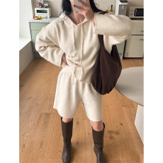 批发2026春季新款时尚净版套<b class='q'>装</b>毛衣宽松慵懒风软糯显瘦<b class='q'>气质</b>百搭洋气款