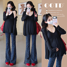 批发<b class='q'>实拍</b>~孕妇<b class='q'>装</b>夏季新款 2026纯色简约风短款吊带上衣休闲<b class='q'>裤</b>套<b class='q'>装</b>