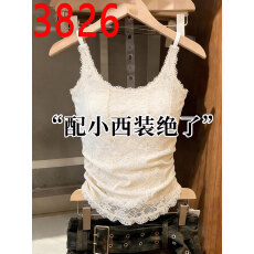 批发白色<b class='q'>蕾丝</b>美背背心文胸一体吊带女夏外穿带胸垫抹胸<b class='q'>打底衫</b>西装内搭