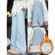 批发官图不减价 复合羊羔绒 新款东北特厚保暖加绒防寒毛绒阔腿裤