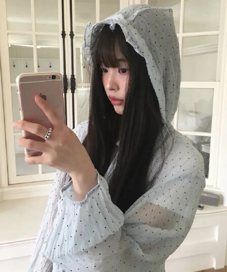 루즈핏 도트 무늬 캐주얼 다용도 나일론 후드 지퍼 방풍 재킷