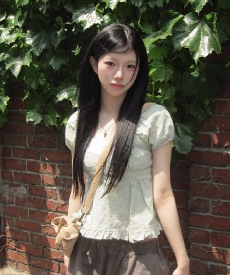 거품 소매 레이스 반팔 슬림해 보이는 셔츠 맨위