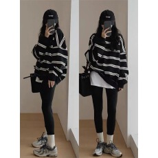 批发韩版休闲卫衣女春秋新款圆领长袖<b class='q'>t</b><b class='q'>恤</b>上衣大码女装200斤