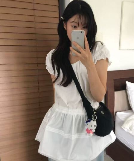 새로운 한국 스타일 여성 의류 드레스