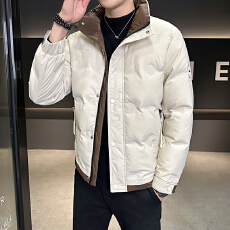 批发2026新款男羽绒服外套简约<b class='q'>休闲</b>新国标羽绒白鸭绒保暖宽松