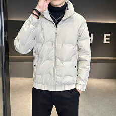 批发新国标羽绒服男加厚保暖2026<b class='q'>冬</b>季休闲时尚立领羽绒外套男