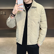 批发2026新款羽绒服男<b class='q'>冬</b>季潮流休闲加厚保暖新国标鸭绒男士外套