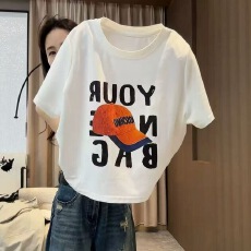 东盛网批40支棉220克短袖T恤女