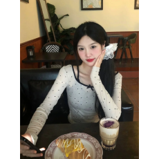 批发东盛网批 现货【内外人棉 两件套/1×1随心裁260克】两件套T恤女