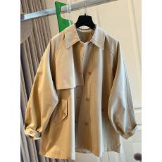 批发高级感经典翻领英伦风阔形风衣女2026春<b class='q'>秋</b>新款设计感中长款外套