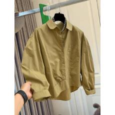 批发设计感小众休闲棉布长袖衬衫女春秋季高级感法式独特别致小上衣潮