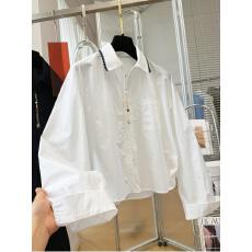 批发女款2026年新款春装独特超好看短款衬衫法式小资别致上衣气质小衫