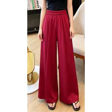 批发夏季垂坠感阔腿大脚甩裤女胖mm<b class='q'>加肥</b><b class='q'>加大</b>码高腰宽松休闲气质拖地裤