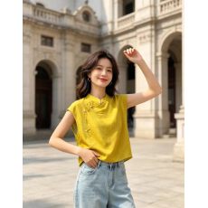 批发独特漂亮桑蚕丝衬衫2026夏季新款<b class='q'>女</b>装<b class='q'>真丝</b>短袖偏襟新中式国风<b class='q'>上衣</b>