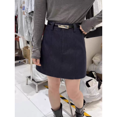 批发短裙女秋季2025新款简约<b class='q'>百搭</b>高腰显瘦a字牛仔半身裙