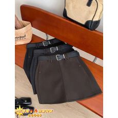 批发简约A字包臀半身裙2025秋冬新款高腰<b class='q'>显瘦</b>防走光短裙女