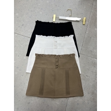 批发木耳边压褶西装半身裙女2026春夏新款设计感减龄显瘦A字包臀<b class='q'>短裙</b>