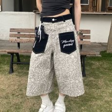 大码女装牛仔裤女直筒宽松春夏秋冬季新款胖mm高腰显瘦复古裤子潮