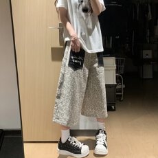 批发大码女<b class='q'>装</b>牛仔<b class='q'>裤</b>女直筒宽松春夏秋冬季新款胖mm高腰<b class='q'>显瘦</b>复古<b class='q'>裤</b>子潮