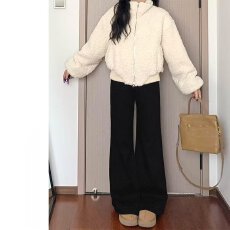 批发大码女装牛仔裤女直筒宽松春夏秋冬季新款胖mm高腰显瘦复古裤子潮