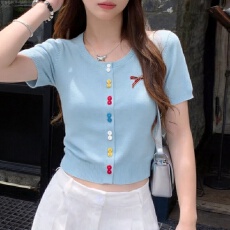 批发实拍 胖mm<b class='q'>大码</b>女装2026夏季新款纯色防晒外套上衣<b class='q'>打底衫</b>针织衫