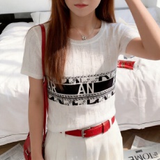 批发实拍 胖mm<b class='q'>大码</b>女装2026短袖夏季新款圆领半袖上衣打底衫针织衫