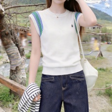 批发实拍 胖mm大码女装2026<b class='q'>夏</b>装新款韩系圆领条纹针织衫短袖上衣