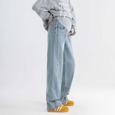 批发实拍2025新款春秋装孕妇牛仔裤接骨显瘦宽松休闲秋冬牛仔裤