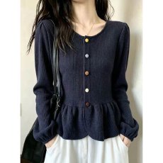 批发独特漂亮巨好看针织衫秋季新款<b class='q'>大码</b><b class='q'>女装</b>胖mm遮肉显瘦高级感上衣