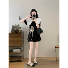 批发实拍大码女<b class='q'>装</b>2026夏季新款胖MM新中式国风<b class='q'>上衣</b>+短<b class='q'>裤</b>两件套套<b class='q'>装</b>女