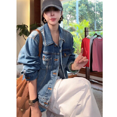 批发2026<b class='q'>春</b>季新款斑克木牛仔外套