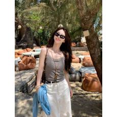 批发新款<b class='q'>韩版</b>时尚针织<b class='q'>开衫</b>+吊带背心+垂感休闲裤+腰带4件套