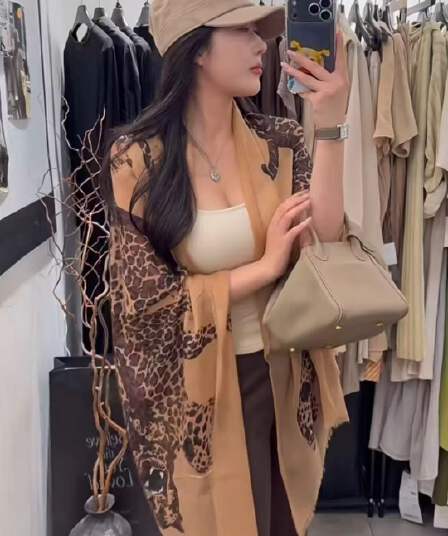새로운 오래된 돈 바람 빛 럭셔리 패션 품격 고급 센스 숄 슬립 허리밴드 캐주얼 바지 3종 세트