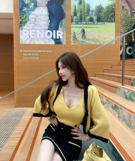 새로운 빛 요리 한 바람 품격 작은 샤넬 스타일 패치워크 색상 몸매 가꾸기 슬립 드레스 패치워크 색상 니트 오픈 가디건 투피스 세트