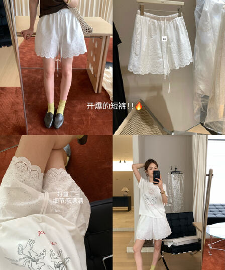 여름 켜기 새로운 hers 미니멀리즘 일상 비싼 가스 무용 자 센스 자카드 디자인 캐주얼 반바지