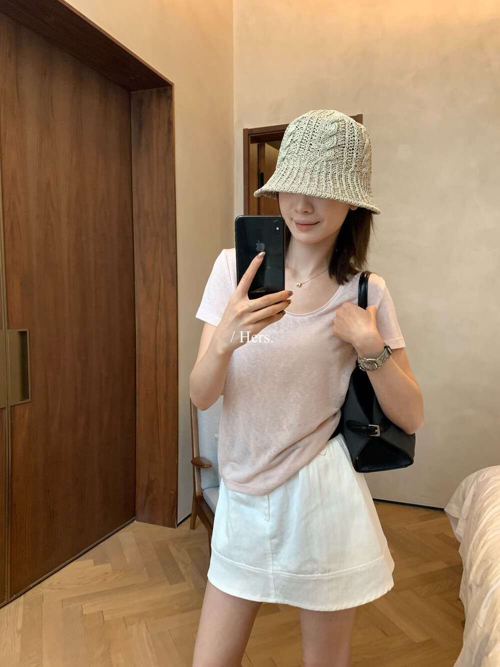 여름 켜기 새로운 hers 편안함 라이 경기 서울 얼음 센스 가면 단색 반팔 티셔츠 한국 스타일 캐주얼 슬림해 보이는 질감 맨위