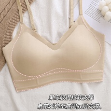 批发现货超薄粉底液果冻韩系百搭简约无痕美背吊带内衣固定杯女士夏季