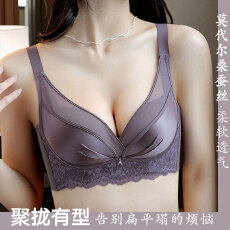 批发无痕内衣女小胸<b class='q'>聚拢</b>显大性感收副乳防下垂大胸显小上薄下厚<b class='q'>文胸</b>罩