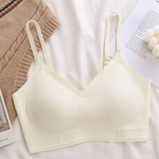 批发超薄粉底液果冻韩系百搭简约<b class='q'>无</b><b class='q'>痕</b>美背吊带内衣固定杯女士夏季