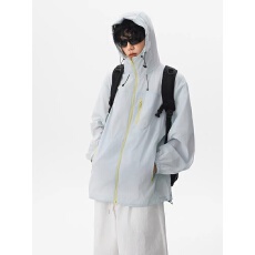 批发防晒服 美式冰川蓝防晒衣男女夏轻薄防紫外线外套速干宽松防晒服