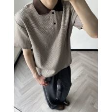 批发美式复古千鸟格polo衫短<b class='q'>袖</b>男款夏季翻领重磅t恤老钱风穿搭<b class='q'>半截</b><b class='q'>袖</b>