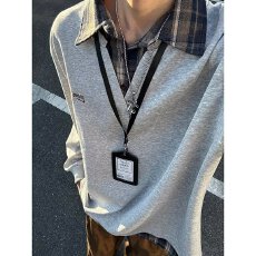 批发假两件衬衫领卫衣男秋季<b class='q'>潮</b>牌翻领T恤痞帅<b class='q'>潮</b>流宽松半袖休闲polo衫