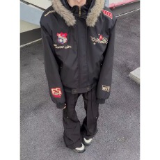 防水小牛津 可拆卸帽 涧1600棉 毛领座山雕棉衣外套男冬加厚棉服